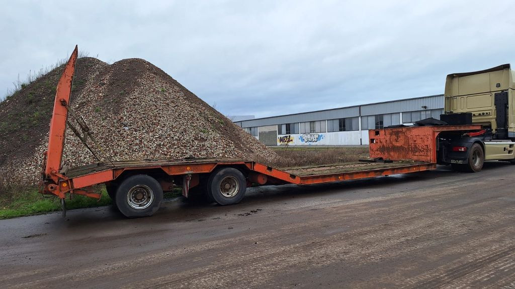 Langendorf Tieflader 2 Achser - Low loader semi-trailer: picture 1 Langendorf Tieflader 2 Achser - Low loader semi-trailer: picture 1