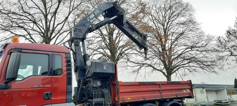 MAN 26.440TGS Kipper+Kran Meiller/Stahl - Tipper, Crane truck: picture 3 MAN 26.440TGS Kipper+Kran Meiller/Stahl - Tipper, Crane truck: picture 3