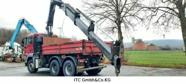 MAN 26.440TGS Kipper+Kran Meiller/Stahl - Tipper, Crane truck: picture 4 MAN 26.440TGS Kipper+Kran Meiller/Stahl - Tipper, Crane truck: picture 4