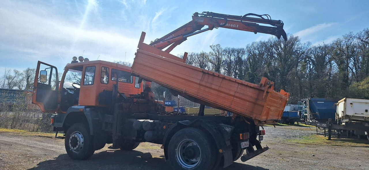 MAN TGM 18.240PS 4x4 3.S-Kipper mit Kran - Tipper, Crane truck: picture 4 MAN TGM 18.240PS 4x4 3.S-Kipper mit Kran - Tipper, Crane truck: picture 4