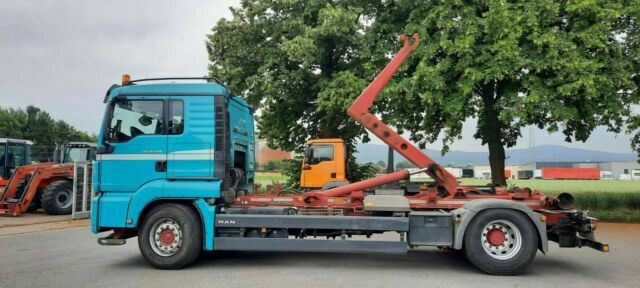 MAN TGS 18.440 Abroller mit Funk +Kran vor - Hook lift truck, Crane truck: picture 4 MAN TGS 18.440 Abroller mit Funk +Kran vor - Hook lift truck, Crane truck: picture 4