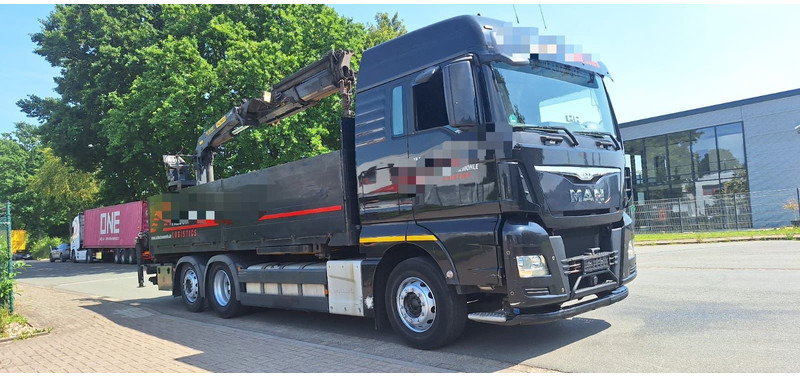 MAN TGX 26.440 6x2 LLW Pritsche mit Kran Palfinge - Dropside/ Flatbed truck, Crane truck: picture 1 MAN TGX 26.440 6x2 LLW Pritsche mit Kran Palfinge - Dropside/ Flatbed truck, Crane truck: picture 1