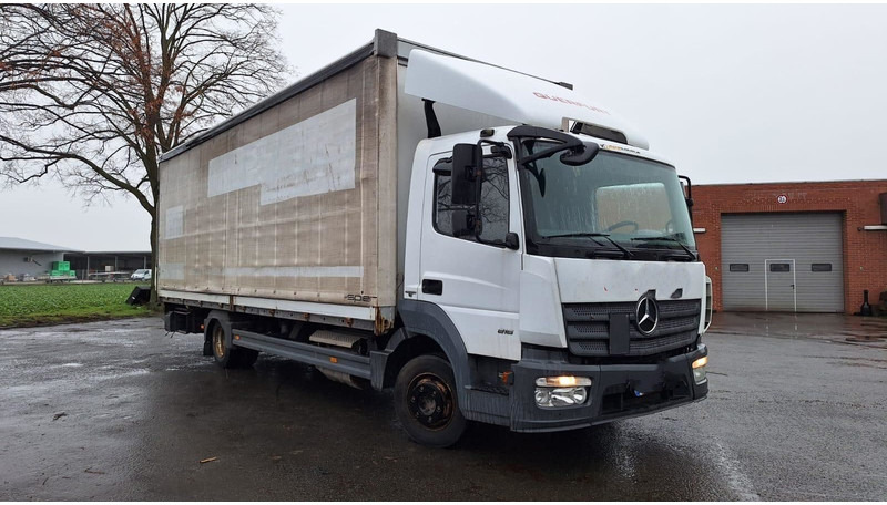 Curtainsider truck Mercedes-Benz 816 Atego 4x2 Plane Spriegel Klima: picture 7
