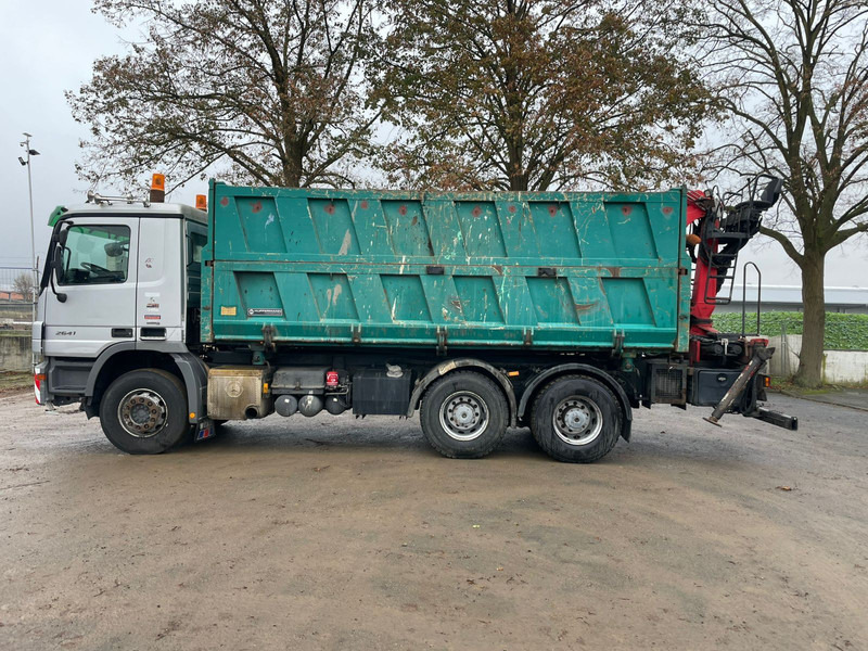 Mercedes-Benz Actros 2641 - Tipper, Crane truck: picture 1 Mercedes-Benz Actros 2641 - Tipper, Crane truck: picture 1