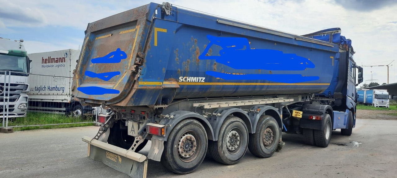 Tipper semi-trailer Schmitz Cargobull SKI24 Kipper 3 Achser: picture 1