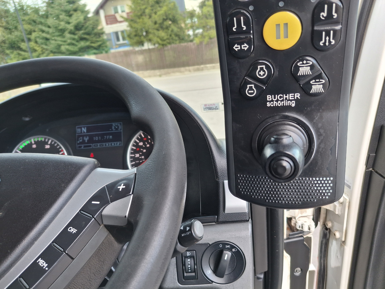 Road sweeper MAN TGS 18.320 Zamiatarka Kehrmaschine BUCHER OptiFant 8000 Karcher Euro 6 PM10 L/R Hochdruckreinigung: picture 32