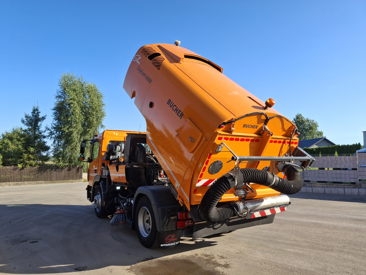 MERCEDES-BENZ Atego 1523 Zamiatarka Kehrmaschine BUCHER CityFant 6000 Euro 6 PM10 L/R Rura Do Liści on lease MERCEDES-BENZ Atego 1523 Zamiatarka Kehrmaschine BUCHER CityFant 6000 Euro 6 PM10 L/R Rura Do Liści: picture 20