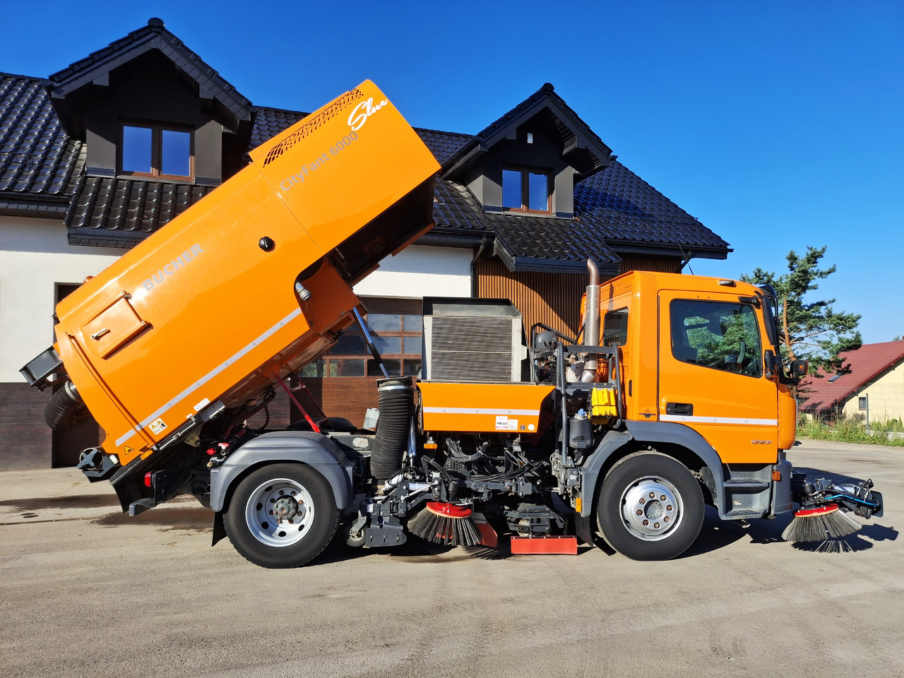 MERCEDES-BENZ Atego 1523 Zamiatarka Kehrmaschine BUCHER CityFant 6000 Euro 6 PM10 L/R Rura Do Liści on lease MERCEDES-BENZ Atego 1523 Zamiatarka Kehrmaschine BUCHER CityFant 6000 Euro 6 PM10 L/R Rura Do Liści: picture 26