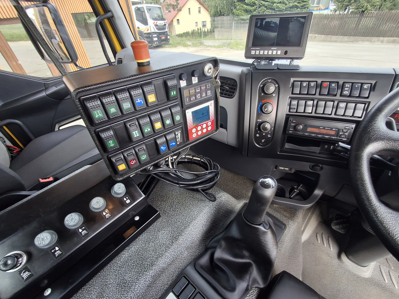 Road sweeper RENAULT C280 SEMAT ZOELLER Zamiatarka Kehrmaschine Euro 6 PM Karcher L/R 2 Motoren 2018r Hochdruckreinigung: picture 37