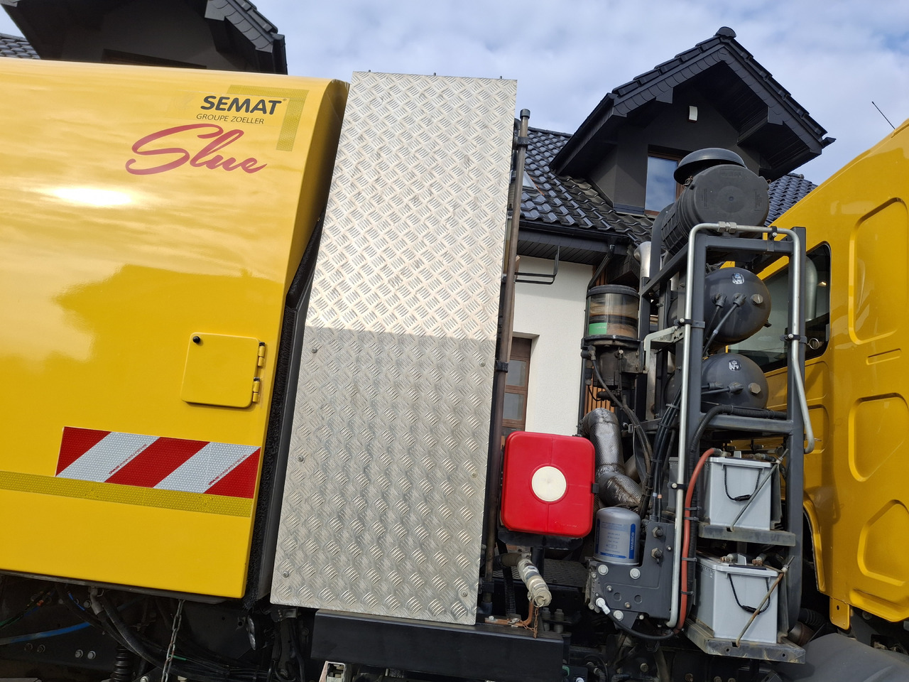 Road sweeper RENAULT C280 SEMAT ZOELLER Zamiatarka Kehrmaschine Euro 6 PM Karcher L/R 2 Motoren 2018r Hochdruckreinigung: picture 16