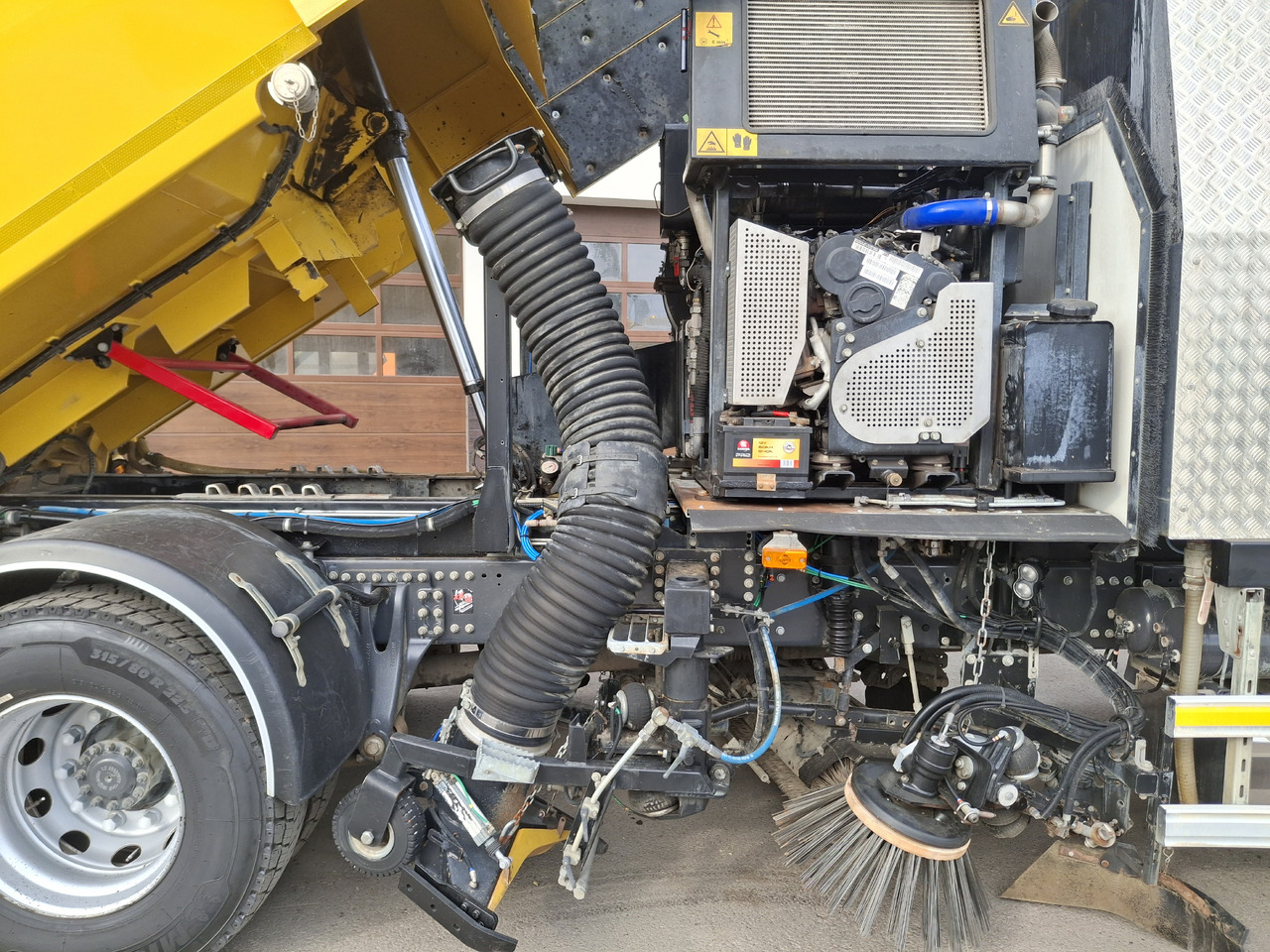 Road sweeper RENAULT C280 SEMAT ZOELLER Zamiatarka Kehrmaschine Euro 6 PM Karcher L/R 2 Motoren 2018r Hochdruckreinigung: picture 24
