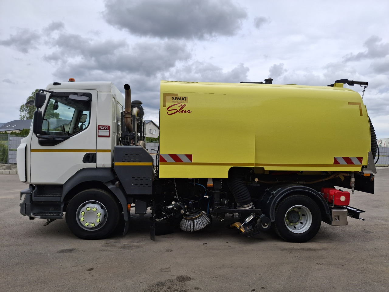 Road sweeper RENAULT D16 Zamiatarka Kehrmaschine SEMAT Zoeller FAUN Karcher Szczotki L/R Hydrostat Euro 6 PM10 Rura Do Liści: picture 12