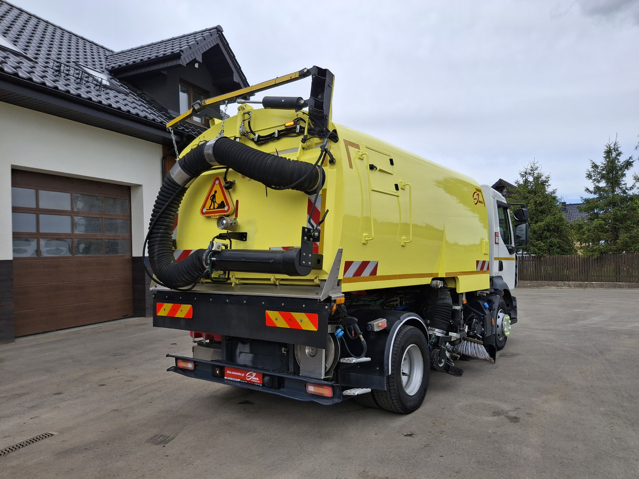 Road sweeper RENAULT D16 Zamiatarka Kehrmaschine SEMAT Zoeller FAUN Karcher Szczotki L/R Hydrostat Euro 6 PM10 Rura Do Liści: picture 6