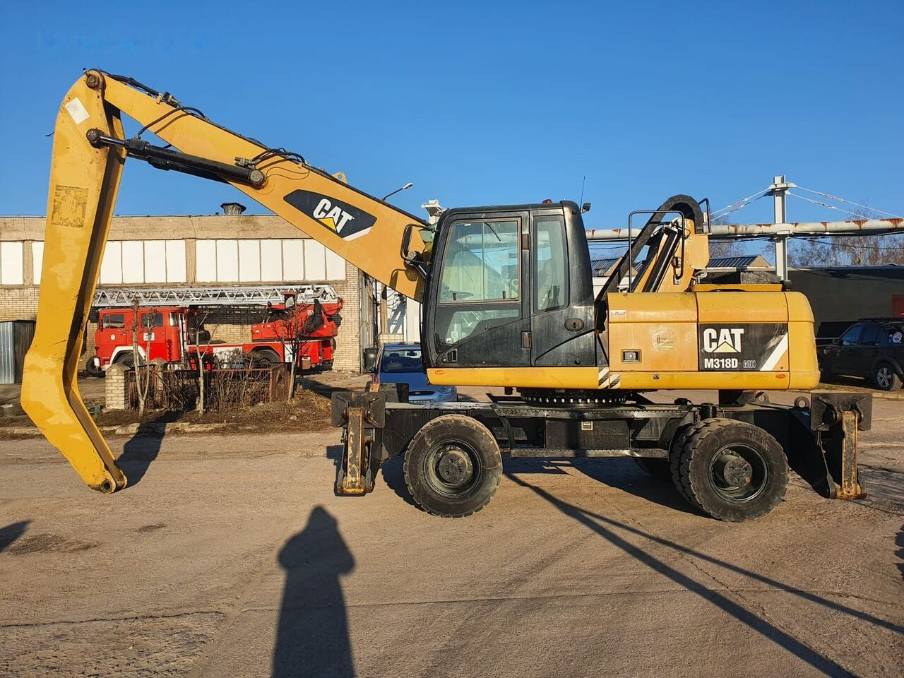 Caterpillar 318 D MH - Waste/ Industry handler: picture 1 Caterpillar 318 D MH - Waste/ Industry handler: picture 1