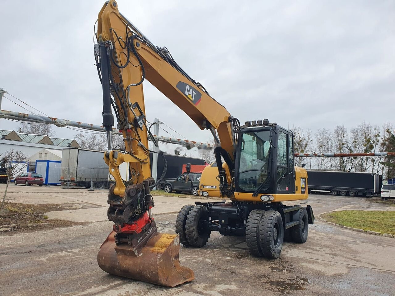 Caterpillar M 313 D Tiltrotator - Wheel excavator: picture 4 Caterpillar M 313 D Tiltrotator - Wheel excavator: picture 4