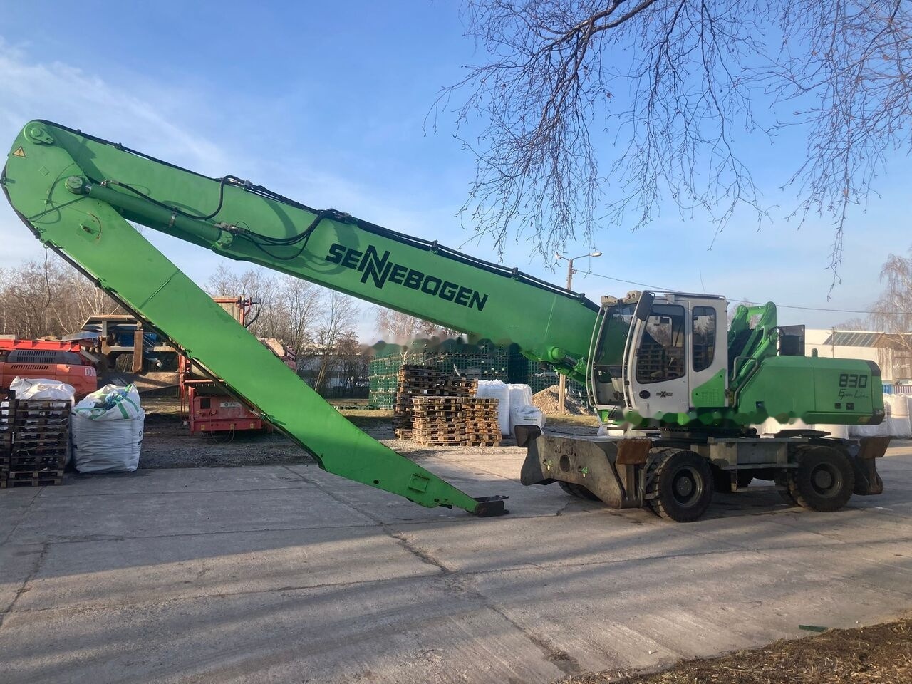 Sennebogen 830 M - Waste/ Industry handler: picture 2 Sennebogen 830 M - Waste/ Industry handler: picture 2