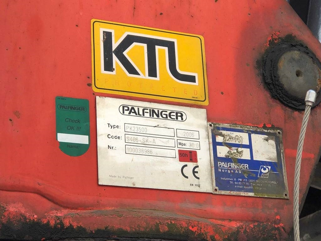 Tipper MAN TGA 26.430 6X2-2 BL/M 3-WAY TIP+PALFINGER PK23500: picture 10