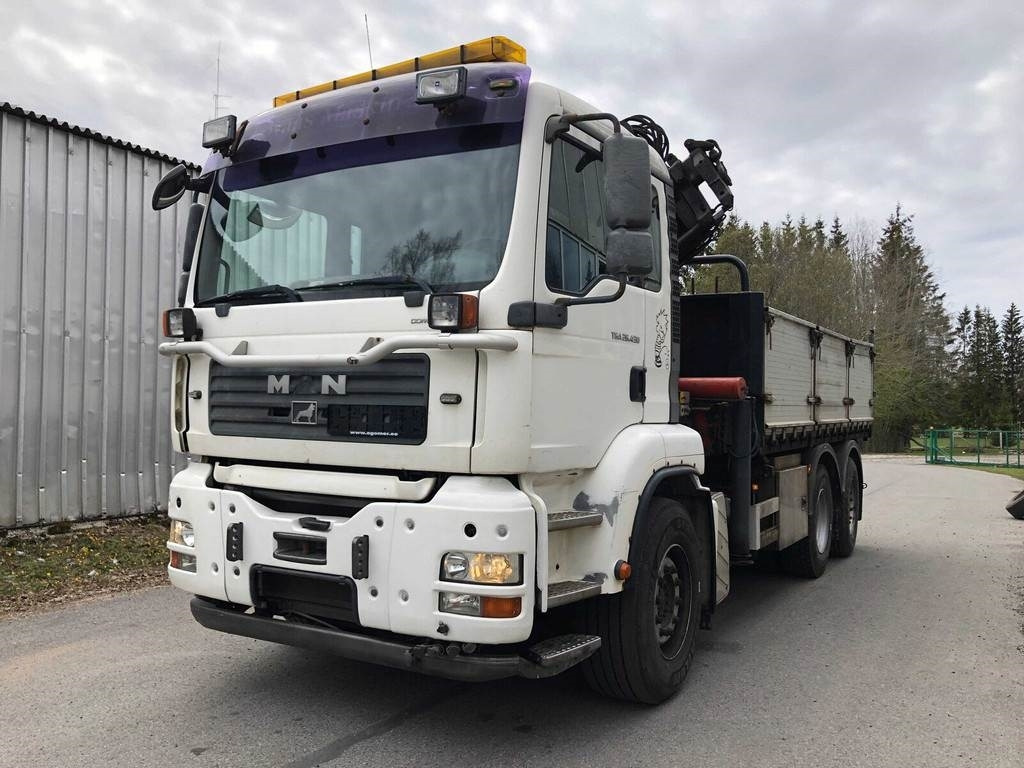 MAN TGA 26.430 6X2-2 BL/M 3-WAY TIP+PALFINGER PK23500 - Tipper: picture 2 MAN TGA 26.430 6X2-2 BL/M 3-WAY TIP+PALFINGER PK23500 - Tipper: picture 2