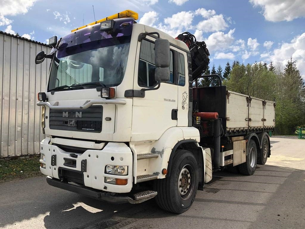 Tipper MAN TGA 26.430 6X2-2 BL/M 3-WAY TIP+PALFINGER PK23500: picture 13