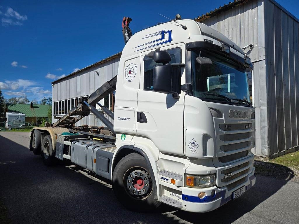 Scania R480 LB6X2*4HNA EURO5 + HIAB 21T + INTERCOOLER 353 - Hook lift truck: picture 4 Scania R480 LB6X2*4HNA EURO5 + HIAB 21T + INTERCOOLER 353 - Hook lift truck: picture 4
