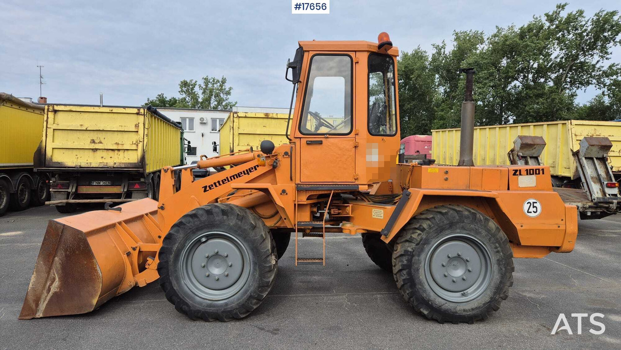 1993 Zettelmeyer ZL 1001 - Wheel loader: picture 4 1993 Zettelmeyer ZL 1001 - Wheel loader: picture 4