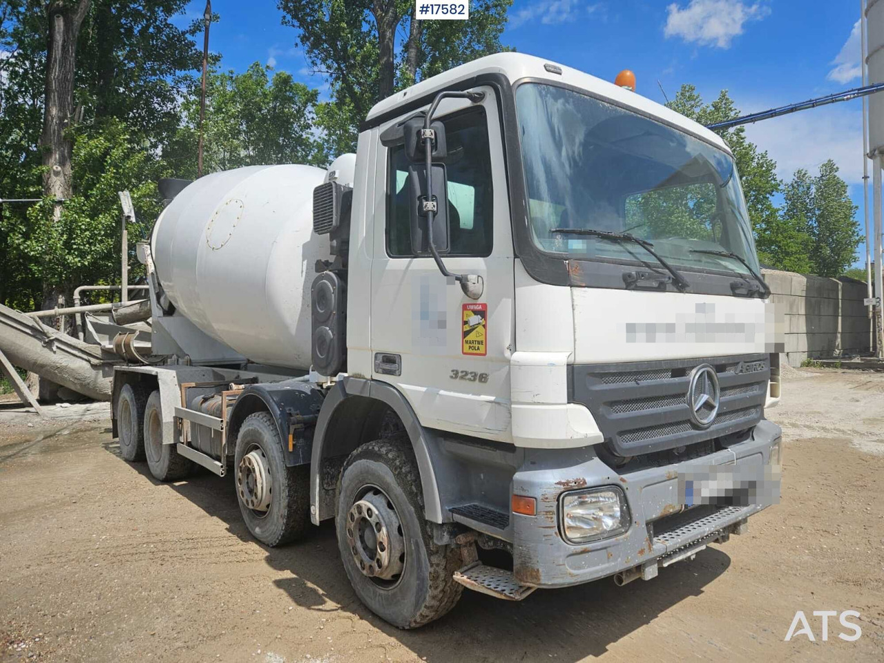2005 Mercedes-Benz Actros 3236 - Concrete mixer truck: picture 4 2005 Mercedes-Benz Actros 3236 - Concrete mixer truck: picture 4