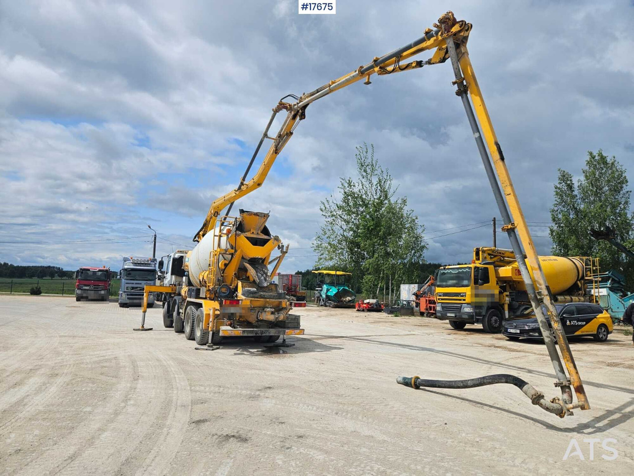 2008 DAF 85.460 - Concrete mixer truck: picture 3 2008 DAF 85.460 - Concrete mixer truck: picture 3