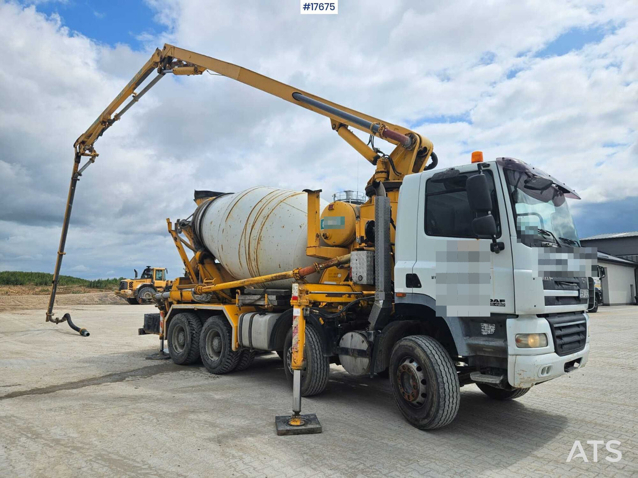 2008 DAF 85.460 - Concrete mixer truck: picture 1 2008 DAF 85.460 - Concrete mixer truck: picture 1
