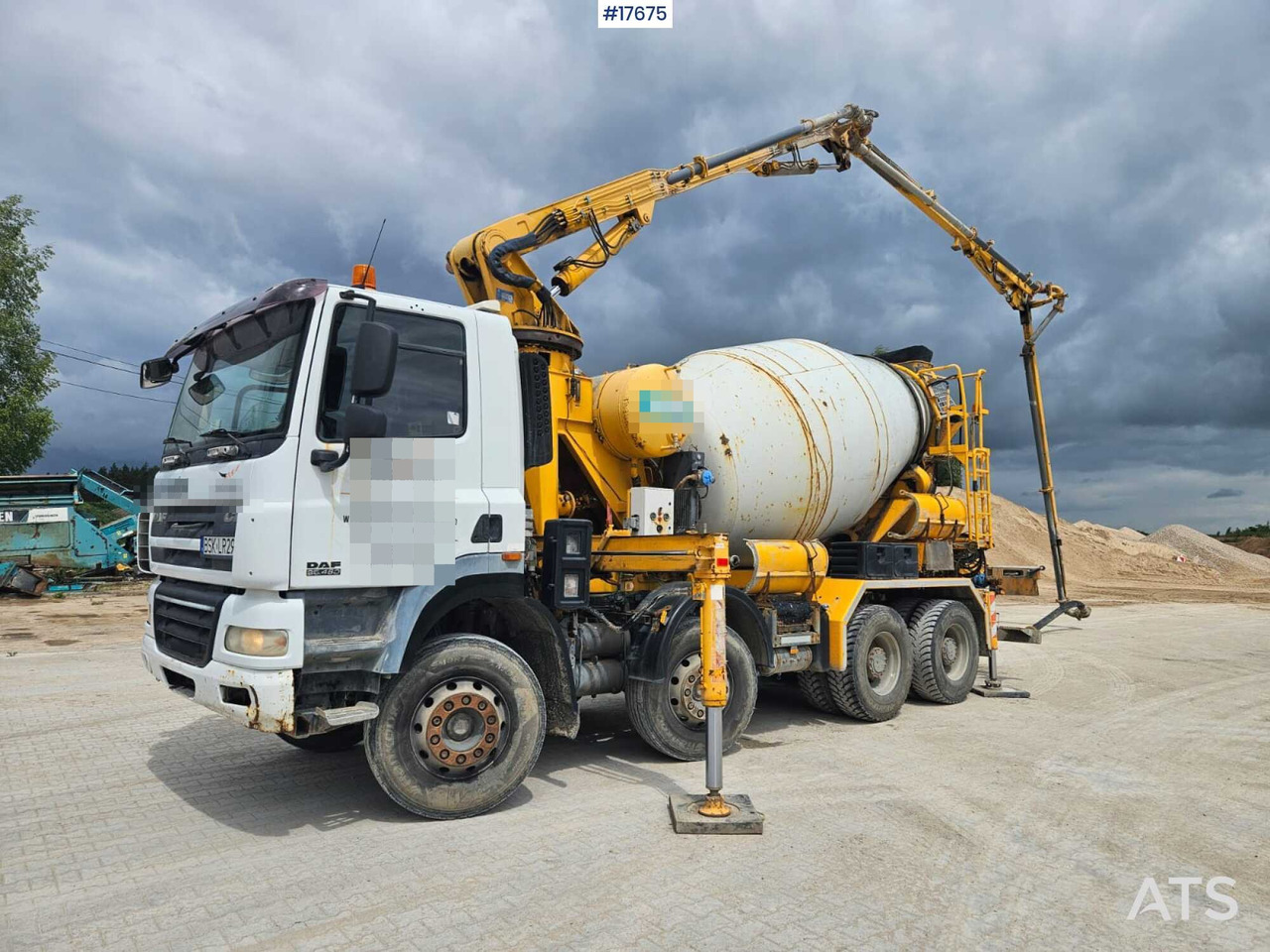 2008 DAF 85.460 - Concrete mixer truck: picture 2 2008 DAF 85.460 - Concrete mixer truck: picture 2