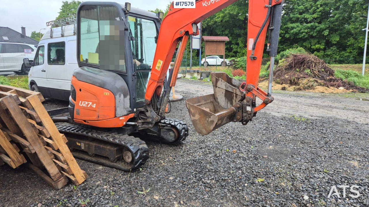 2014 Kubota U27-4 - Mini excavator: picture 5 2014 Kubota U27-4 - Mini excavator: picture 5