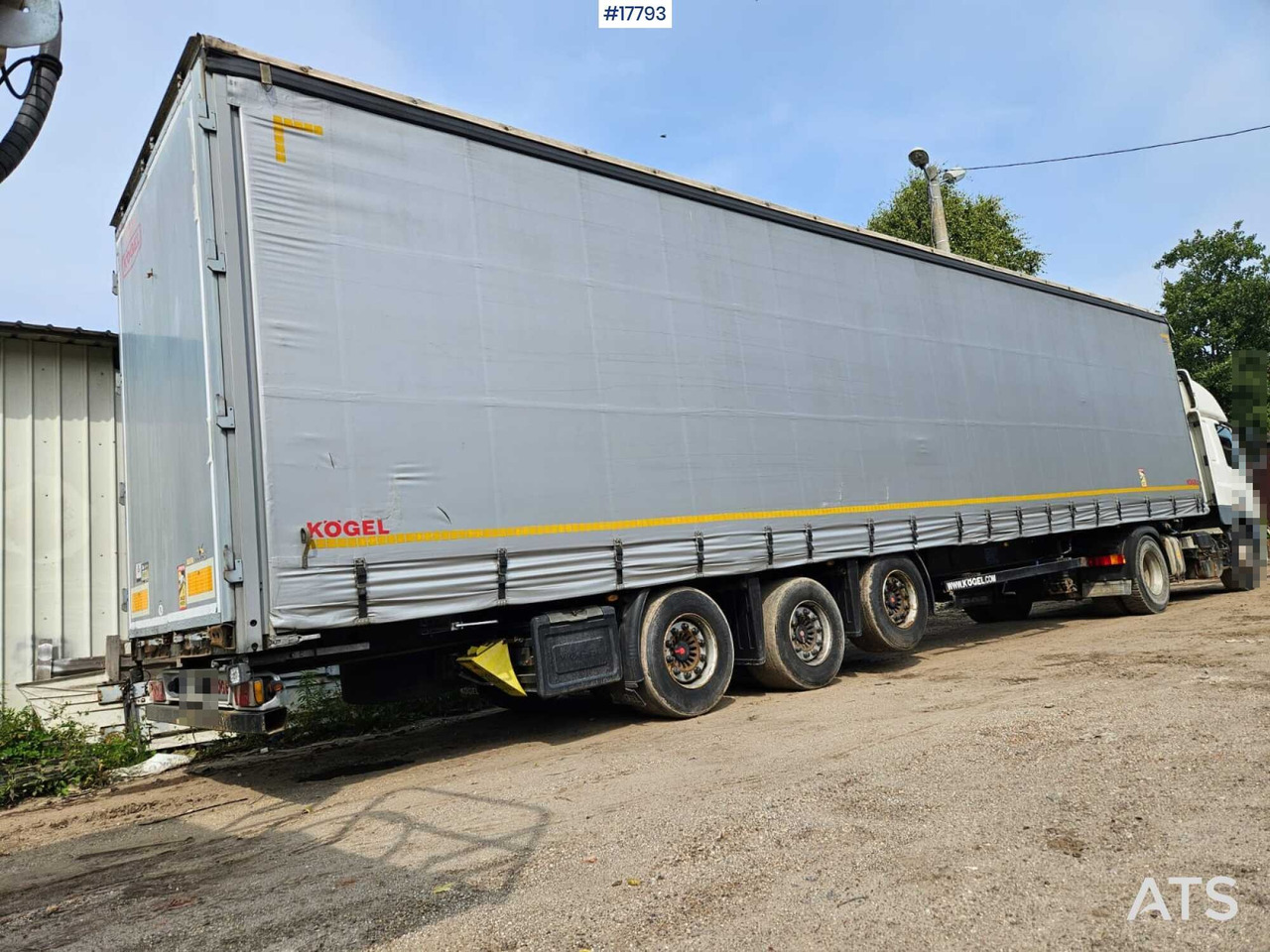 2015 Kögel S-24 - Curtainsider semi-trailer: picture 2 2015 Kögel S-24 - Curtainsider semi-trailer: picture 2
