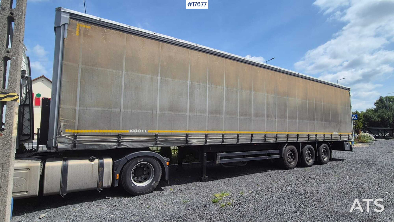 2016 Kögel S-24 - Curtainsider semi-trailer: picture 2 2016 Kögel S-24 - Curtainsider semi-trailer: picture 2
