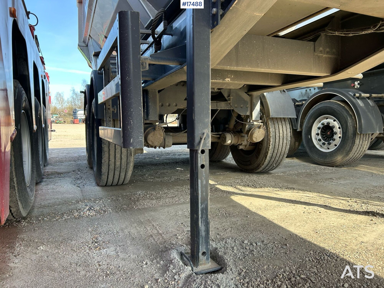 Truck semi-trailer, tipper MEIERLING MSK 18 (2017) on lease Truck semi-trailer, tipper MEIERLING MSK 18 (2017): picture 9
