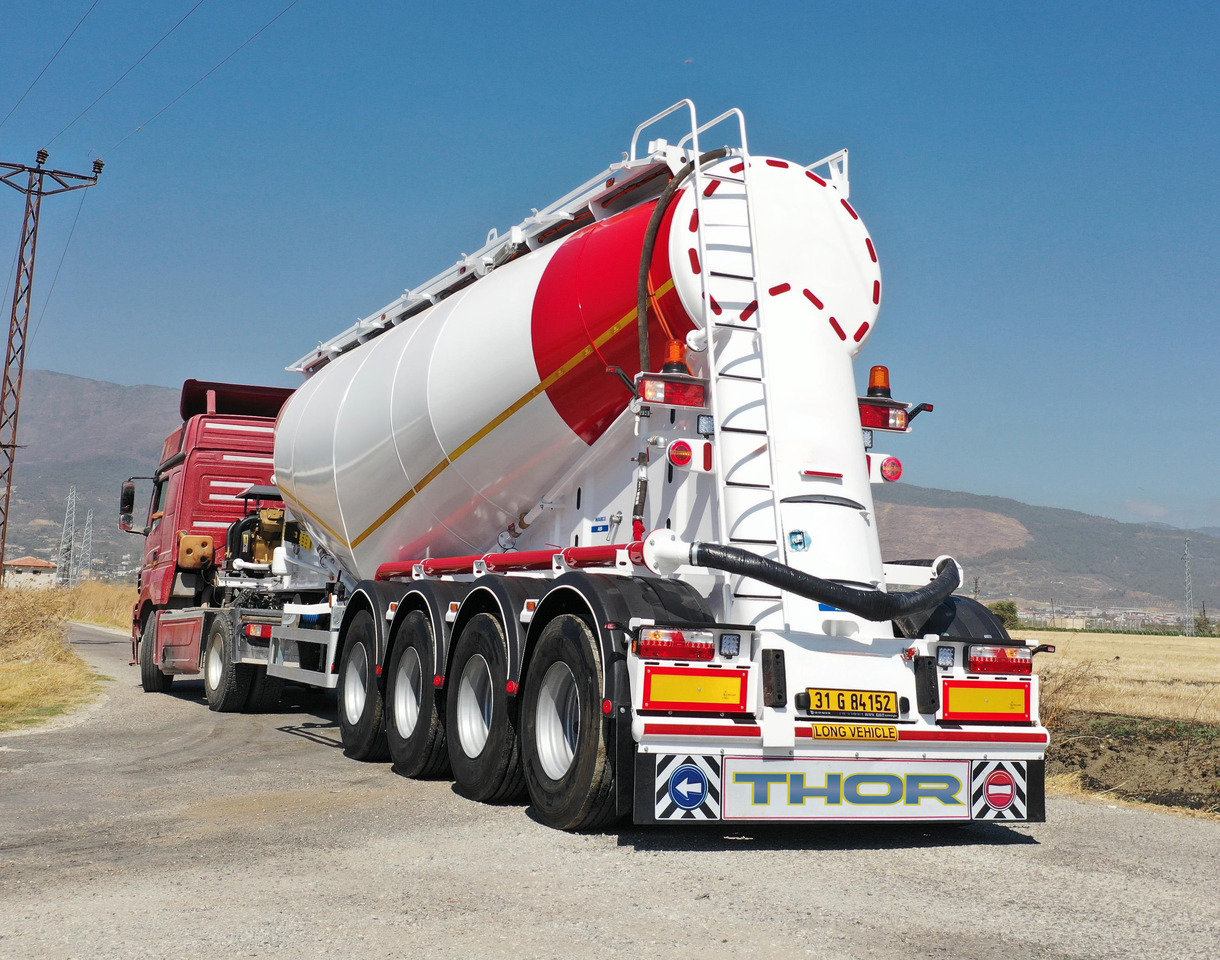 THOR THR-CB-4-45-D - Silo semi-trailer: picture 4 THOR THR-CB-4-45-D - Silo semi-trailer: picture 4