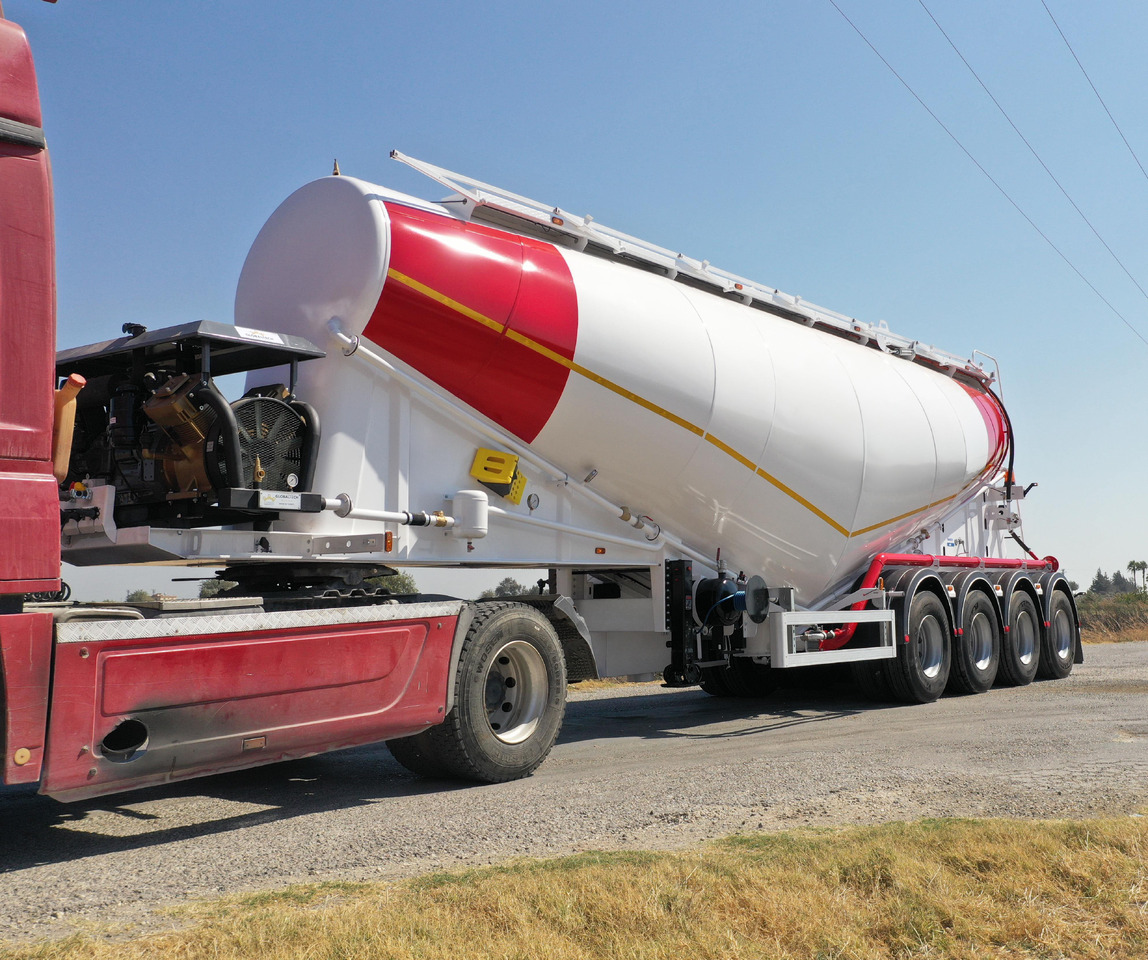 THOR THR-CB-4-45-D - Silo semi-trailer: picture 1 THOR THR-CB-4-45-D - Silo semi-trailer: picture 1