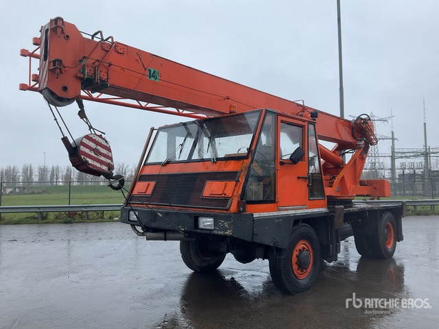 1979 Haulotte GH166 14000 kg 4x4 All Terrain Crane - All terrain crane: picture 1 1979 Haulotte GH166 14000 kg 4x4 All Terrain Crane - All terrain crane: picture 1