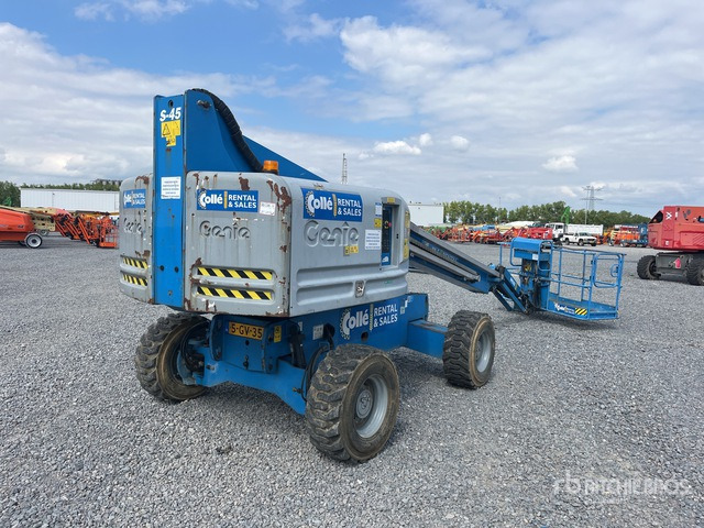 2013 Genie S-45 Diesel Telescopic Boom Lift - Flail mower/ Mulcher: picture 1 2013 Genie S-45 Diesel Telescopic Boom Lift - Flail mower/ Mulcher: picture 1