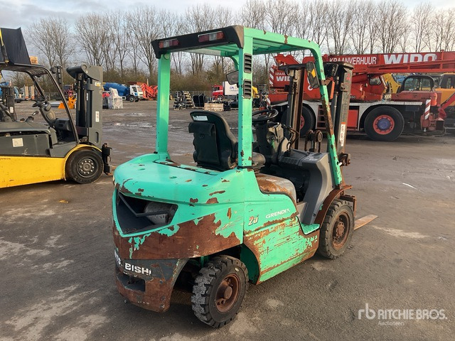 2017 Mitsubishi FD25NT 2500 kg (Inoperable) Forklift - Diesel forklift: picture 4 2017 Mitsubishi FD25NT 2500 kg (Inoperable) Forklift - Diesel forklift: picture 4