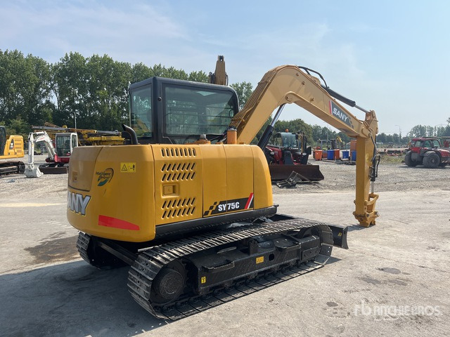 2020 Sany SY75 Tracked Excavator - Crawler excavator: picture 4 2020 Sany SY75 Tracked Excavator - Crawler excavator: picture 4