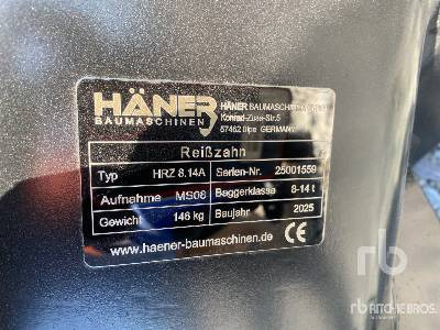 HAENER HRZ 8.14A (Unused) - Ripper: picture 4 HAENER HRZ 8.14A (Unused) - Ripper: picture 4