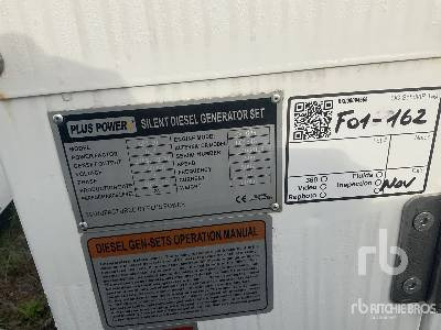 PLUS POWER GF2-30 30 kVA (Unused) - Generator set: picture 3 PLUS POWER GF2-30 30 kVA (Unused) - Generator set: picture 3