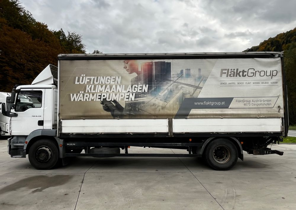 MAN TGM 18.330 4x2 // Zabudowa Burtowa // Manual // Specjalny // Ładowność 9600kg // - Curtainsider truck: picture 5 MAN TGM 18.330 4x2 // Zabudowa Burtowa // Manual // Specjalny // Ładowność 9600kg // - Curtainsider truck: picture 5