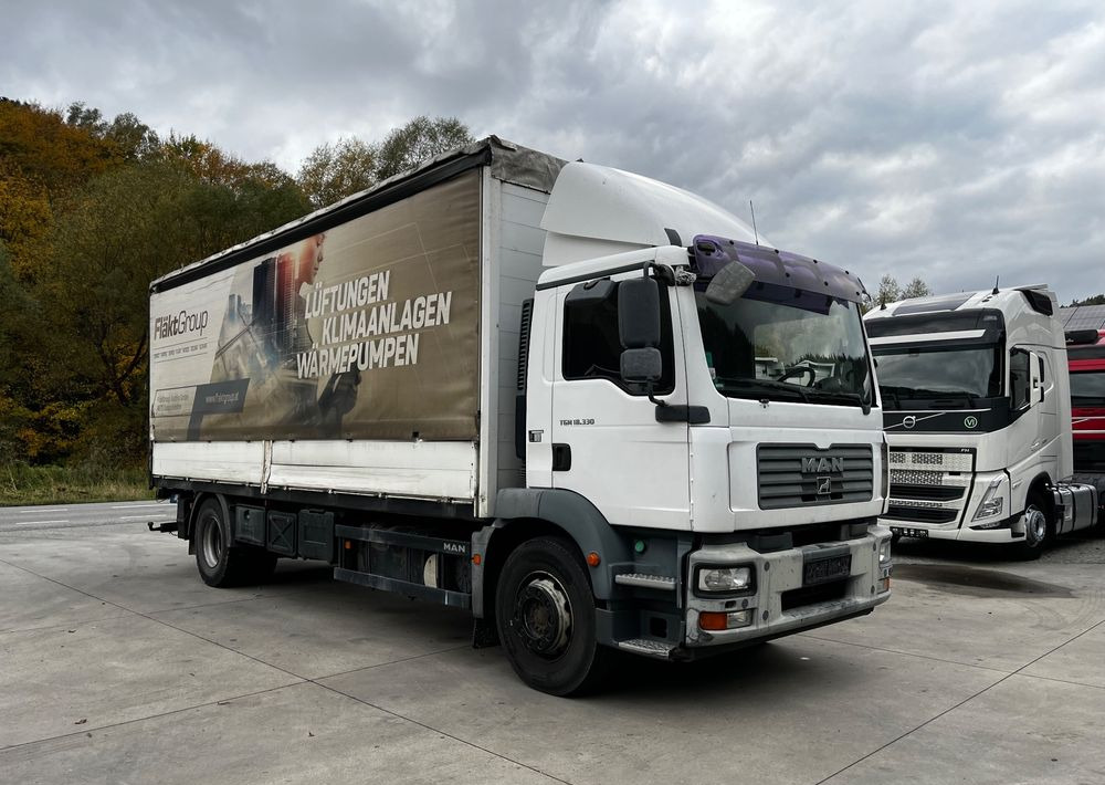 MAN TGM 18.330 4x2 // Zabudowa Burtowa // Manual // Specjalny // Ładowność 9600kg // - Curtainsider truck: picture 3 MAN TGM 18.330 4x2 // Zabudowa Burtowa // Manual // Specjalny // Ładowność 9600kg // - Curtainsider truck: picture 3