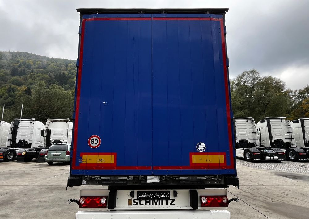 Schmitz Cargobull Firanka Standard Coilmulde // 9m // Oś podnoszona // Osie Schmitz // - Curtainsider semi-trailer: picture 2 Schmitz Cargobull Firanka Standard Coilmulde // 9m // Oś podnoszona // Osie Schmitz // - Curtainsider semi-trailer: picture 2