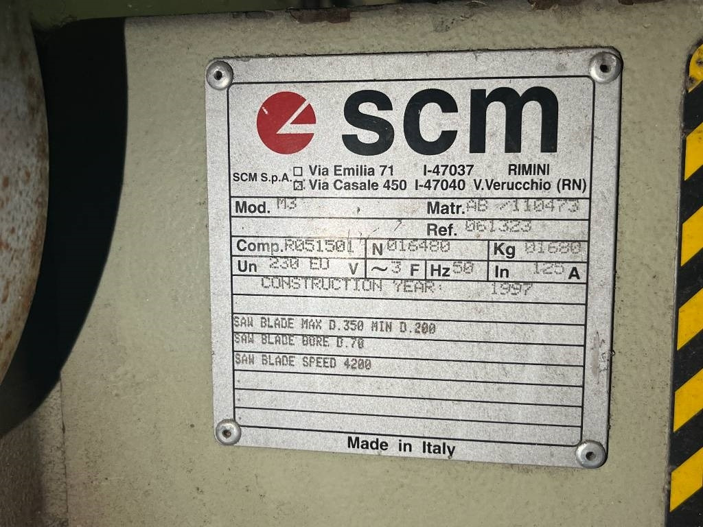 Annet SCM M3 Automatic multiblade rip saw - Woodworking machinery: picture 5 Annet SCM M3 Automatic multiblade rip saw - Woodworking machinery: picture 5