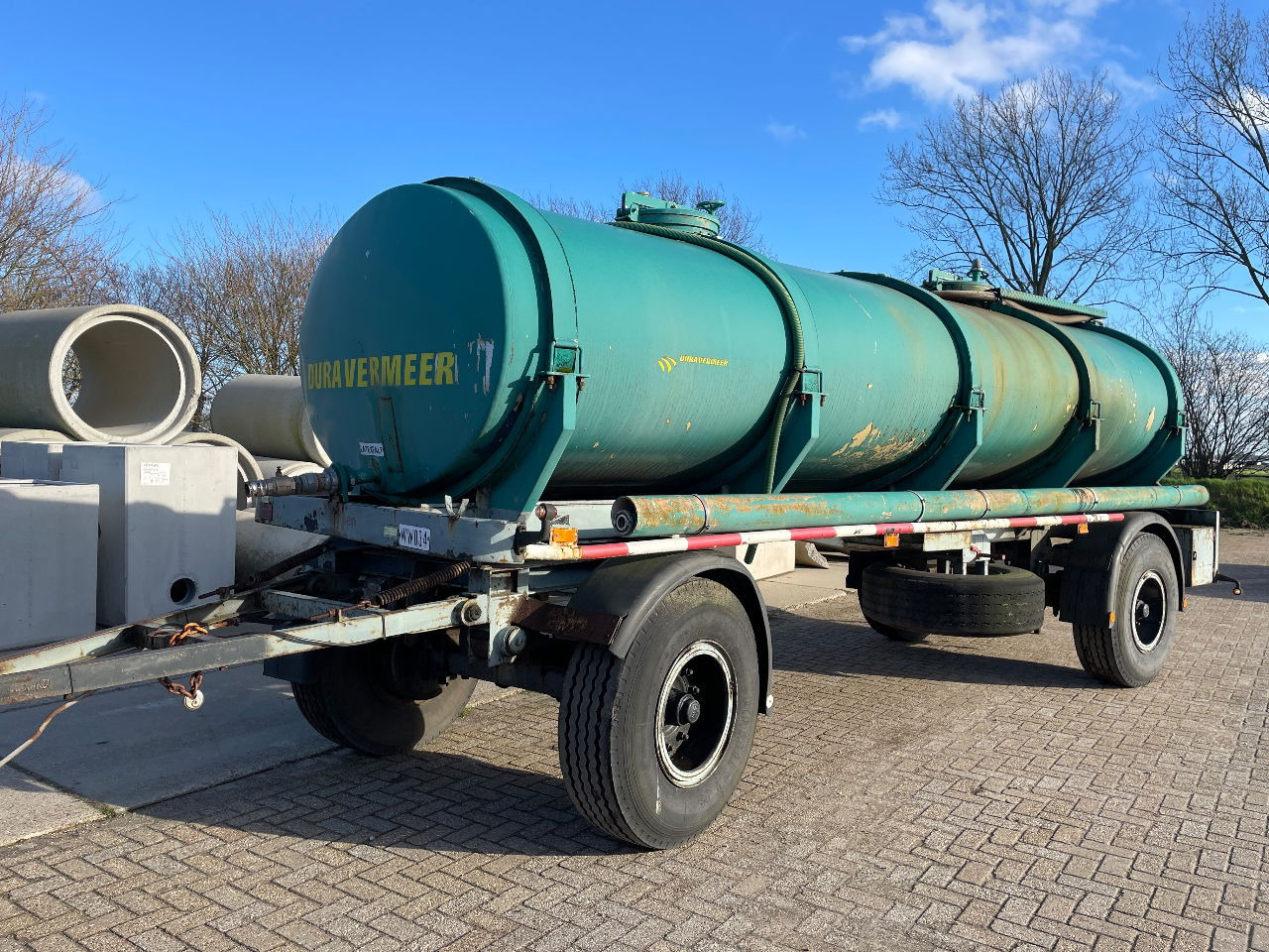Burg Bitumen tank inox 14.000L - Tank trailer: picture 1 Burg Bitumen tank inox 14.000L - Tank trailer: picture 1
