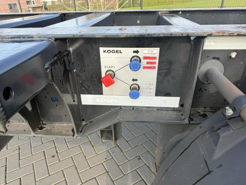 Container transporter/ Swap body semi-trailer Kögel PORT 40 SIMPLEX 20 CONTAINER CHASSIS, NL TRAILER, 2020, NIEUWE APK.: picture 9