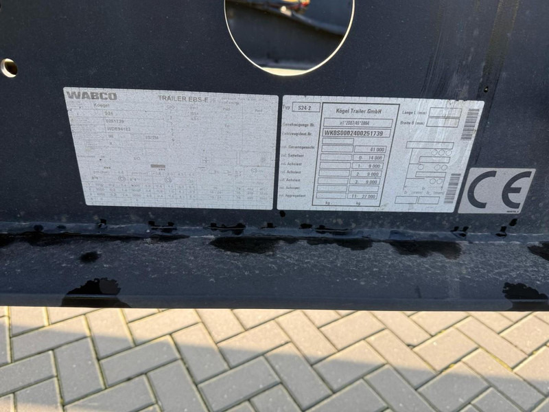 Container transporter/ Swap body semi-trailer Kögel PORT 40 SIMPLEX 20 CONTAINER CHASSIS, NL TRAILER, 2020, NIEUWE APK.: picture 18