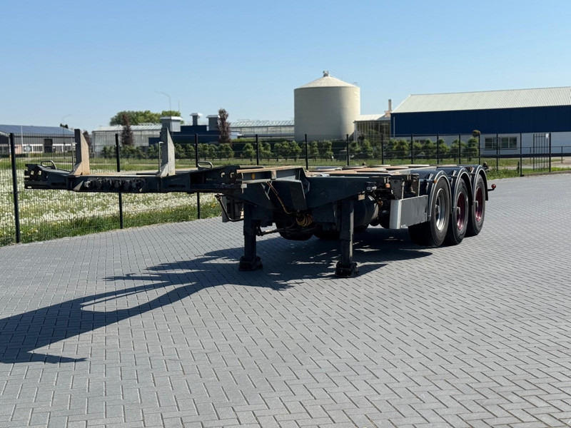 Pacton T3-010 20,40,45 FT, MULTI CHASSIS, APK GEKEURD. - Container transporter/ Swap body semi-trailer: picture 1 Pacton T3-010 20,40,45 FT, MULTI CHASSIS, APK GEKEURD. - Container transporter/ Swap body semi-trailer: picture 1