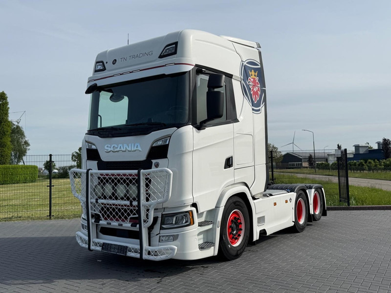 Tractor unit Scania S580 VOLLUCHT, PTO, LEER, RETARDER, TV, 3.15WB, BULLBAR.: picture 7